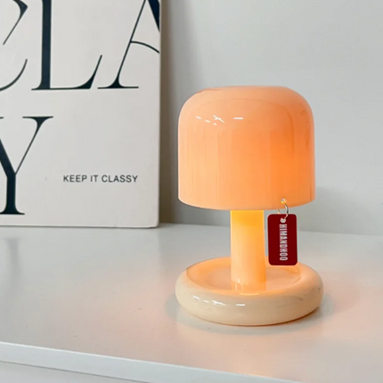 Wireless Mini LED Table Lamp – Rechargeable Ambient Light for Home Decor