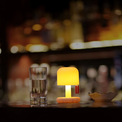 Wireless Mini LED Table Lamp – Rechargeable Ambient Light for Home Decor