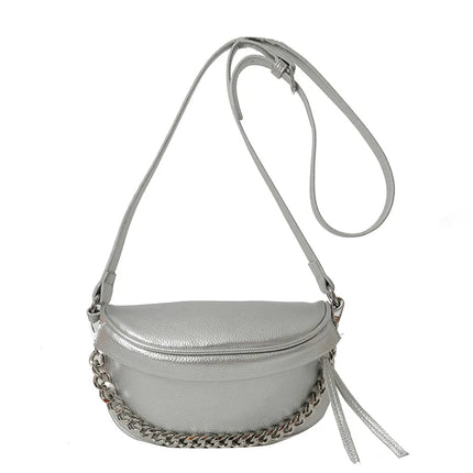 Trendy Chain Strap Crossbody Belt Bag – Chic & Practical Waist Bag for Women