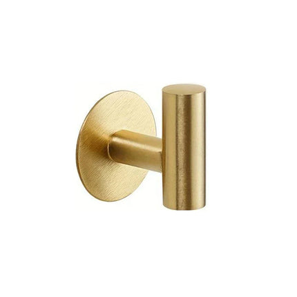 Self-Adhesive Stainless Steel Wall Hook – No-Drill Bath & Towel Hook | Modern Rustproof Design