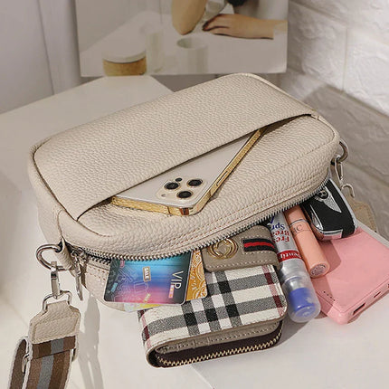 Beige Shoulder Bag for Women – Compact, Stylish & Practical Everyday Handbag