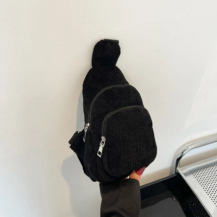 Plush Teddy Crossbody Bag for Women – Soft Fleece Belt Bag with Adjustable Strap – Cozy Winter Accessory