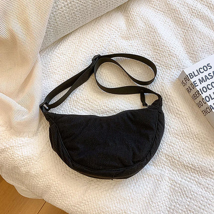 Corduroy Crossbody Bag – Soft, Lightweight & Stylish Everyday Purse