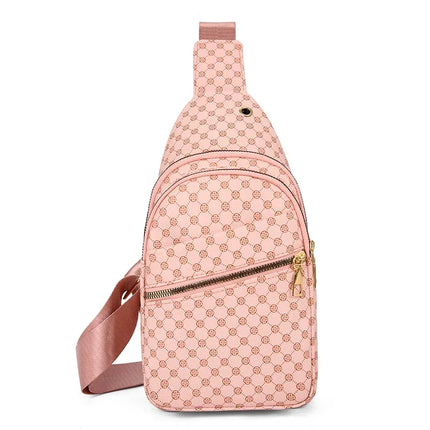 Luxe Checkered Crossbody Belt Bag – Stylish Plaid Fanny Pack with Adjustable Strap for Women