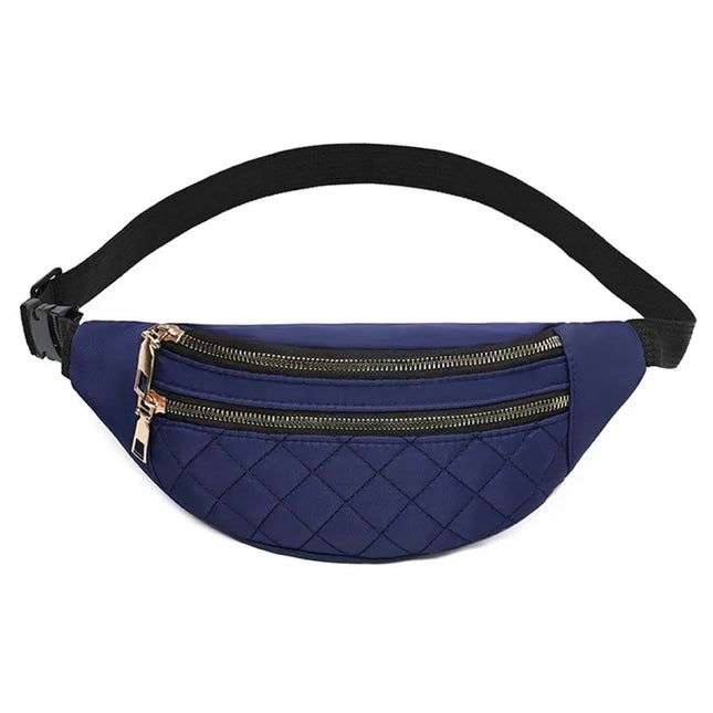 Trendy Quilted Belt Bag – Versatile Crossbody & Waist Pack for Everyday Use