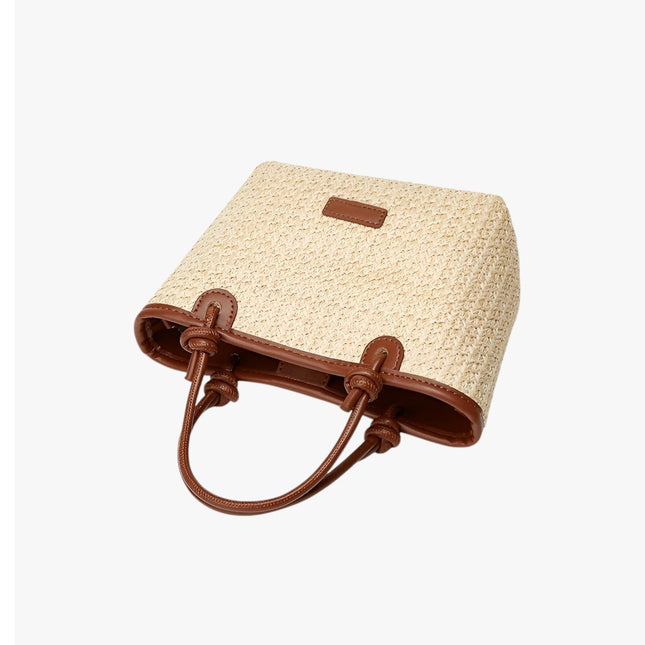 Alaia Woven Straw Summer Tote – Stylish & Spacious Beach Bag