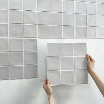 Self-Adhesive 3D Tile Stickers – Waterproof & Heat-Resistant Wall Panels for Kitchen & Bathroom Décor
