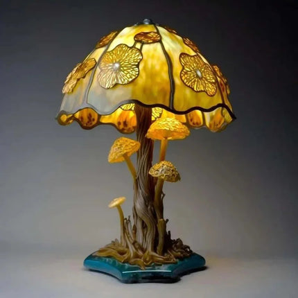 Colorful Mushroom Table Lamp – USB LED Night Light for Bedroom, Desk & Home Décor