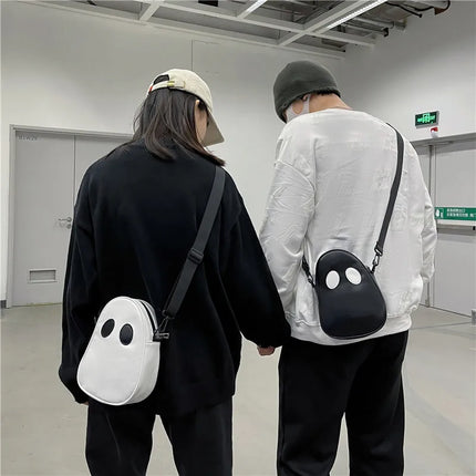 Cute Ghost Backpack – Plush Spooky Daypack for Kids & Teens | Trendy, Lightweight & Adjustable