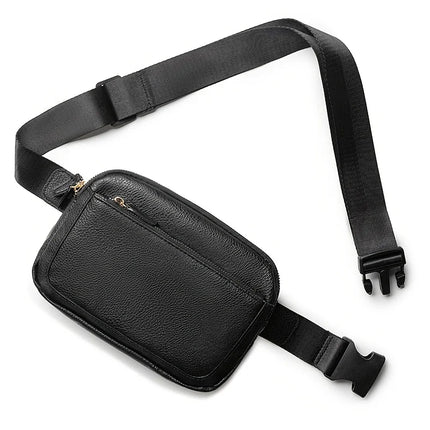 Minimalist Canvas Waist Belt Bag – Durable Crossbody Fanny Pack for Everyday Essentials