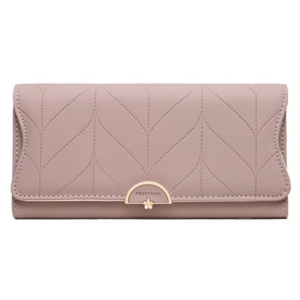 Women's Leather Wallet – Stylish, Spacious & Secure | RFID-Blocking Bifold Purse with Phone Pocket