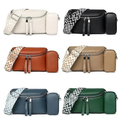 Trendy Crossbody Bag with Extra Pouch – Stylish, Compact & Practical Shoulder Purse