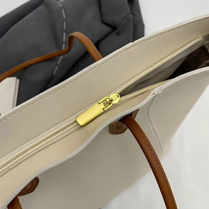 Leather Shopper Tote Bag – Stylish, Spacious & Durable for Work & Travel