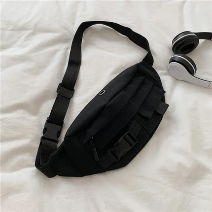 Trendy Crossbody Fanny Pack with Colorful Print – Stylish & Comfortable Waist Bag for Festivals, Travel, and Daily Use