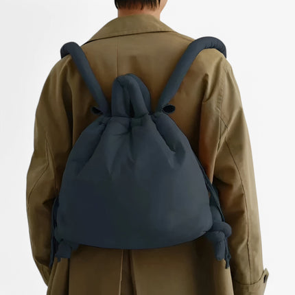 Puffy Tote Backpack – Stylish & Versatile Quilted Handbag