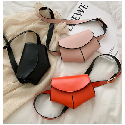 Minimalist Adjustable Belt Bag for Women – Chic Waist Bag / Crossbody Fanny Pack