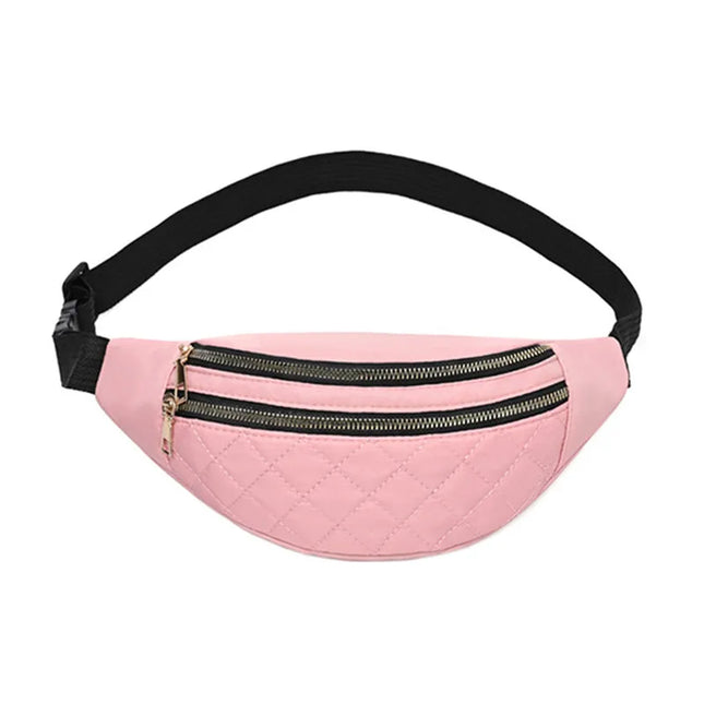 Trendy Quilted Belt Bag – Versatile Crossbody & Waist Pack for Everyday Use