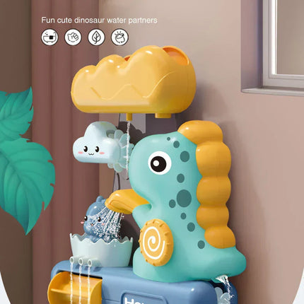 Dinosaur Bath Toy for Toddlers – BPA-Free Water Play Toy with Suction Cups – Engaging Dino-Themed Bathtub Fun