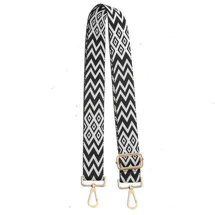 Adjustable Handbag Strap – Stylish Replacement Purse Strap with Metal Hooks