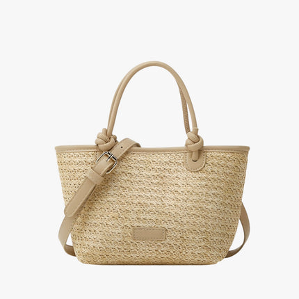 Alaia Woven Straw Summer Tote – Stylish & Spacious Beach Bag