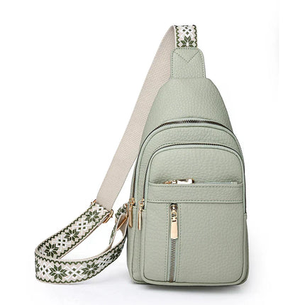 Trendy Crossbody Sling Bag – Adjustable Strap, Multiple Pockets, Stylish & Practical