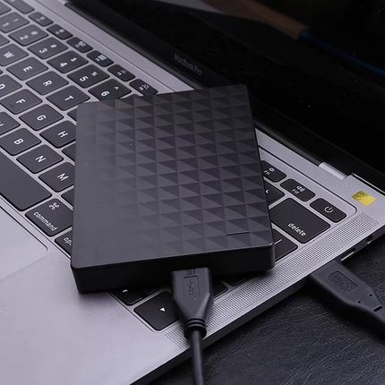 External Hard Drive 2TB – USB 3.0 Portable Data Storage | Fast & Compact Backup Drive for Windows, Mac & Linux