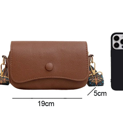 Vegan Leather Crossbody Bag for Women – Adjustable Strap – Chic & Practical Design