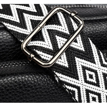 Trendy Women's Crossbody Bag with Wide Strap & Mini Pouch – Stylish & Practical for Daily Use