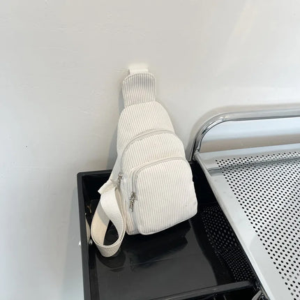 Plush Teddy Crossbody Bag for Women – Soft Fleece Belt Bag with Adjustable Strap – Cozy Winter Accessory