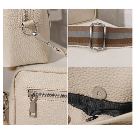 Beige Shoulder Bag for Women – Compact, Stylish & Practical Everyday Handbag