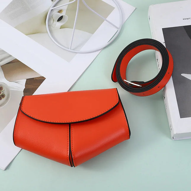 Minimalist Adjustable Belt Bag for Women – Chic Waist Bag / Crossbody Fanny Pack