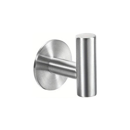 Self-Adhesive Stainless Steel Wall Hook – No-Drill Bath & Towel Hook | Modern Rustproof Design