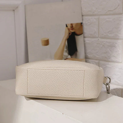 Beige Shoulder Bag for Women – Compact, Stylish & Practical Everyday Handbag