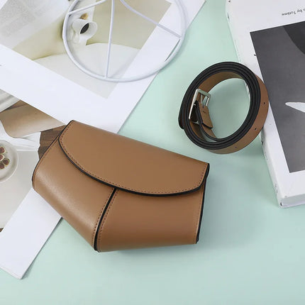 Minimalist Adjustable Belt Bag for Women – Chic Waist Bag / Crossbody Fanny Pack