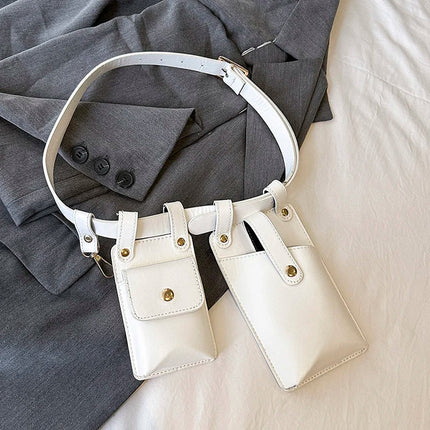 Mini Crossbody Phone Wallet – Compact Leather Purse with Adjustable Strap – Ideal for Travel, Festivals & Daily Use