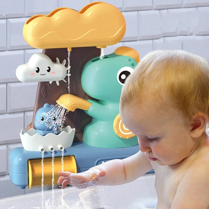 Dinosaur Bath Toy for Toddlers – BPA-Free Water Play Toy with Suction Cups – Engaging Dino-Themed Bathtub Fun