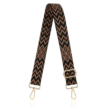 Adjustable Handbag Strap – Stylish Replacement Purse Strap with Metal Hooks