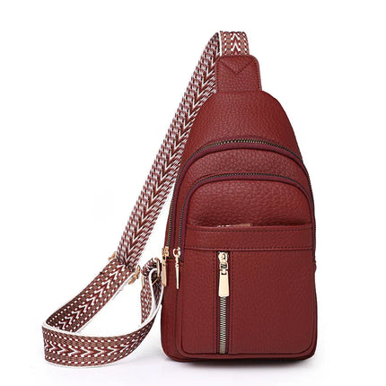 Trendy Crossbody Sling Bag – Adjustable Strap, Multiple Pockets, Stylish & Practical