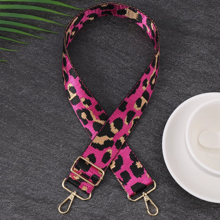 Adjustable Leopard Print Shoulder Strap – Comfortable & Stylish Handbag Accessory