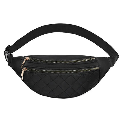 Trendy Quilted Belt Bag – Versatile Crossbody & Waist Pack for Everyday Use