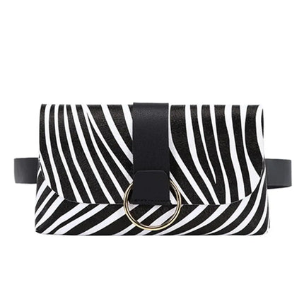 Trendy Animal Print Fanny Pack – Stylish & Compact – Adjustable Strap