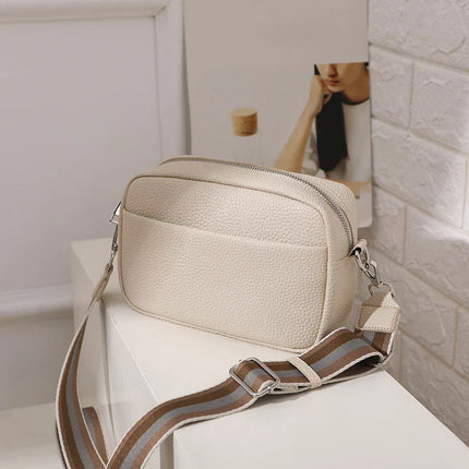 Beige Shoulder Bag for Women – Compact, Stylish & Practical Everyday Handbag