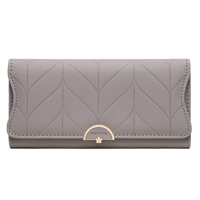 Women's Leather Wallet – Stylish, Spacious & Secure | RFID-Blocking Bifold Purse with Phone Pocket