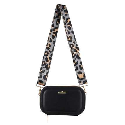 Adjustable Leopard Print Shoulder Strap – Comfortable & Stylish Handbag Accessory