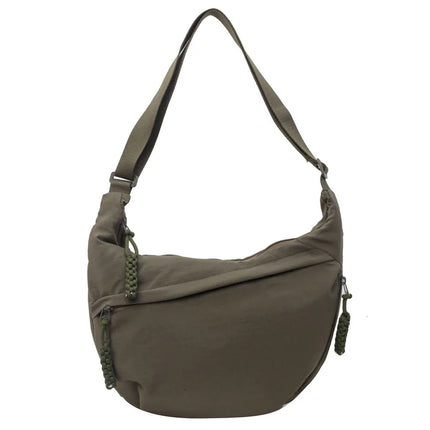 Beige Hobo Crossbody Bag – Spacious, Stylish & Comfortable Everyday Tote
