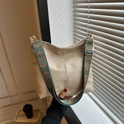 Estelle Luxe Women's Leather Shoulder Bag – Spacious & Stylish Handbag for Daily Use & Travel