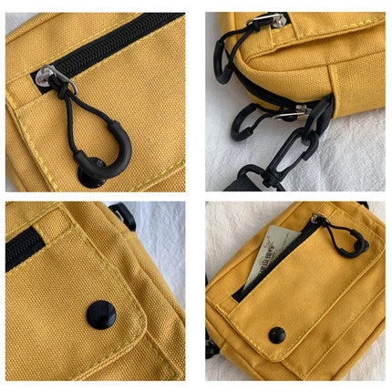 Stylish & Practical Casual Crossbody Bag – Adjustable Strap, Multiple Pockets, Ideal for Daily Use
