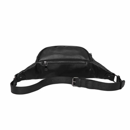 Trendy Crossbody Fanny Pack with Patches – Stylish Belt Bag for Casual Streetwear