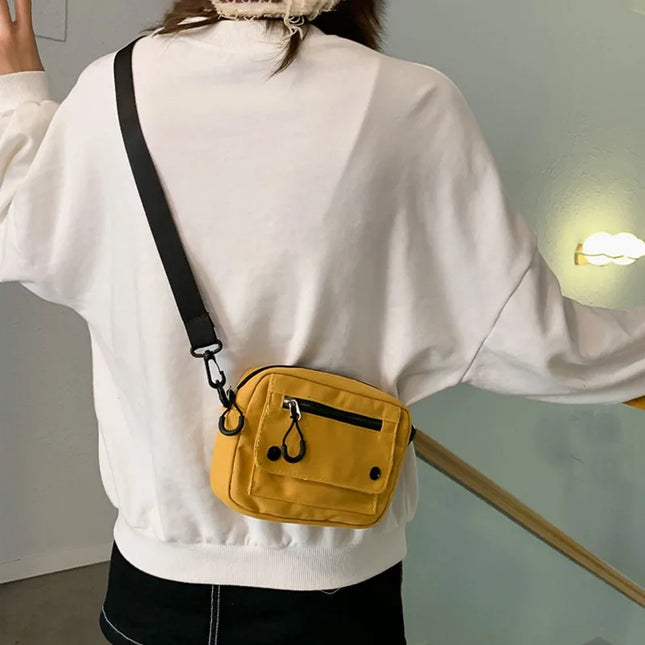 Stylish & Practical Casual Crossbody Bag – Adjustable Strap, Multiple Pockets, Ideal for Daily Use