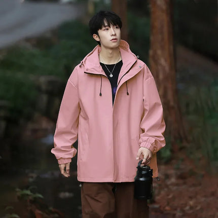 Men’s Plus Size Hooded Ski Jacket – Winter Waterproof Snow Coat